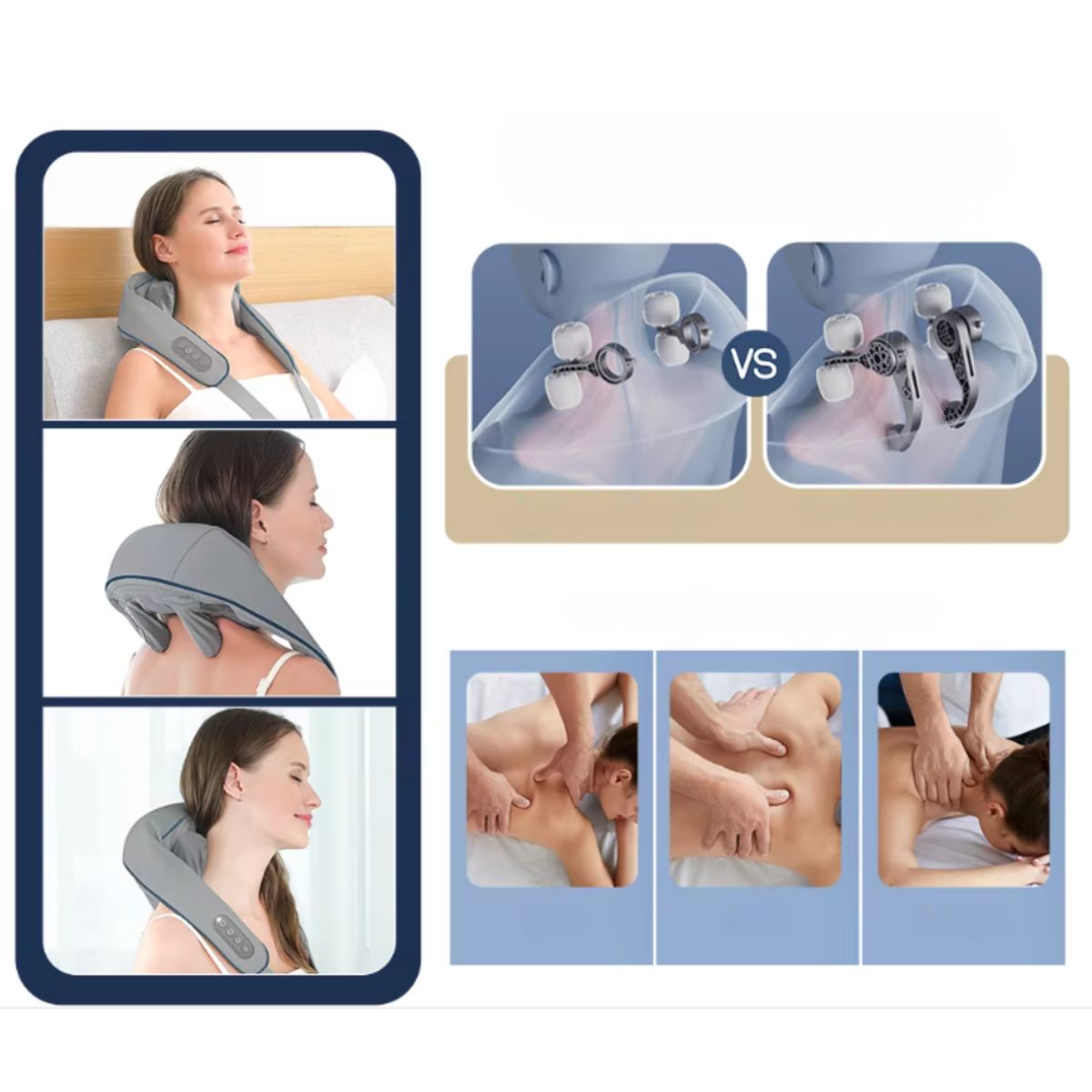 GENERICO - Masajeador De Cuello y Hombros Efectivo