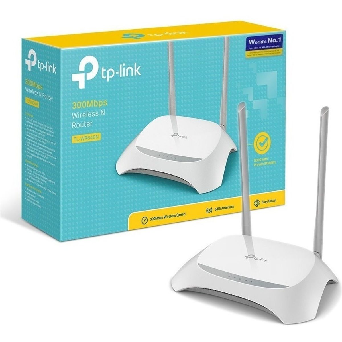 TP LINK - Router TP Link Ethernet Wireless TL-WR840N 300 MBPS