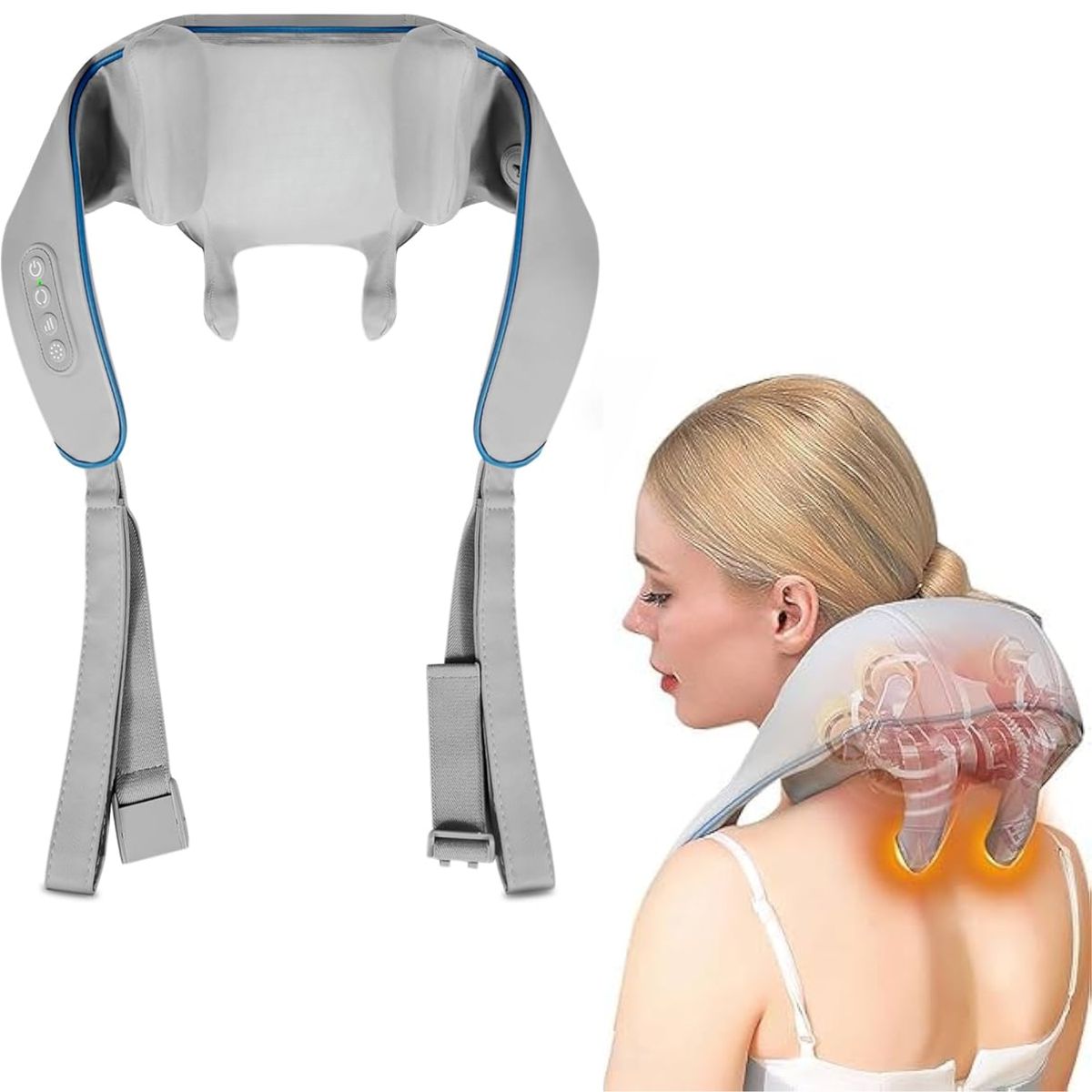 GENERICO - Dispositivo Masajeador De Cuello y Hombros