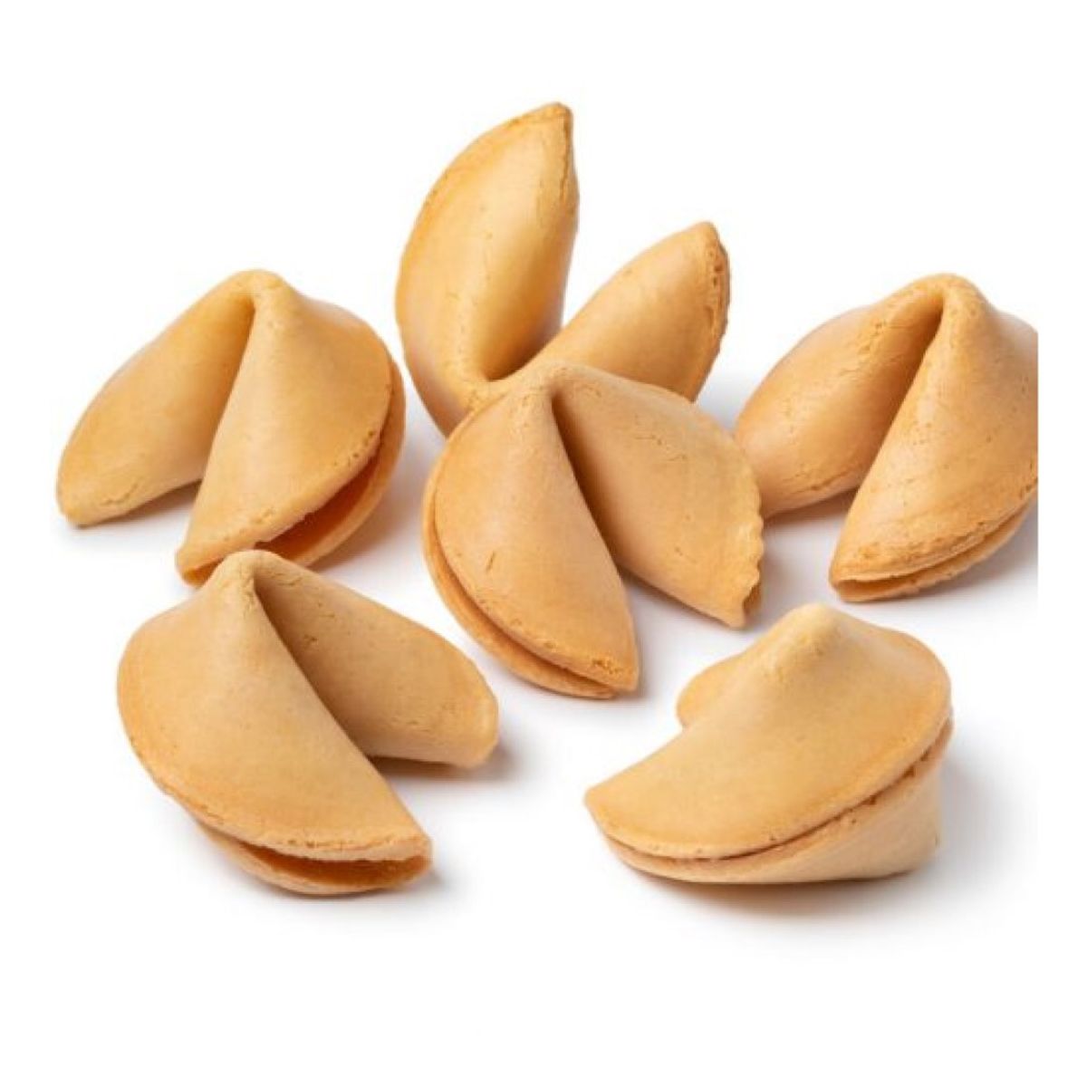 GENERICO - Galleta De La Suerte 6u Obleas Frase Fortuna Lucky Xiong Mao