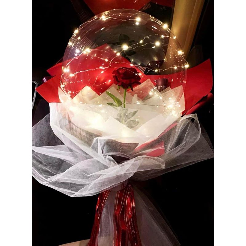 IMPORTADO MC - Globos Led Globo Con Rosa Led