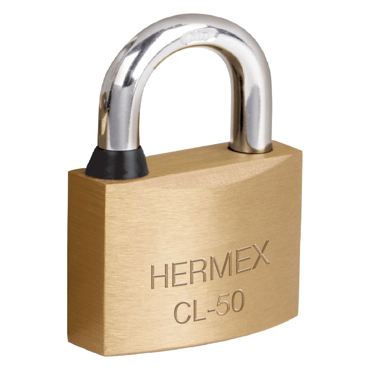 HERMEX - Candado 50mm Arco normal Laton Solido 43430 Hermex
