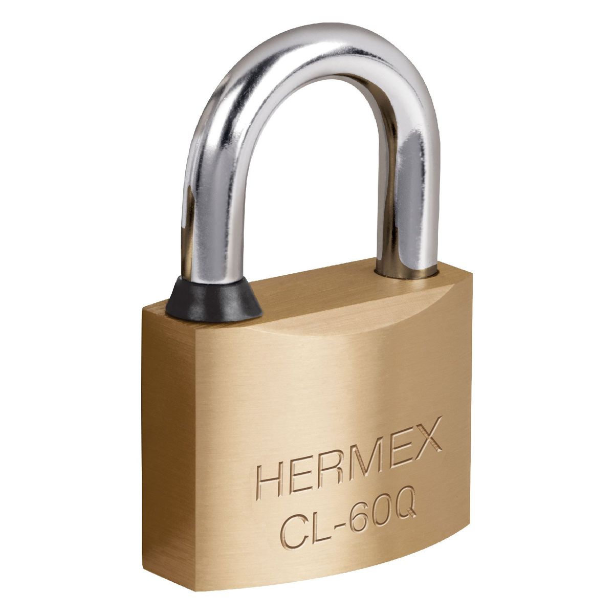 HERMEX - Candado 60mm Alta Seguridad Llave Tipo Queso 43302 Hermex