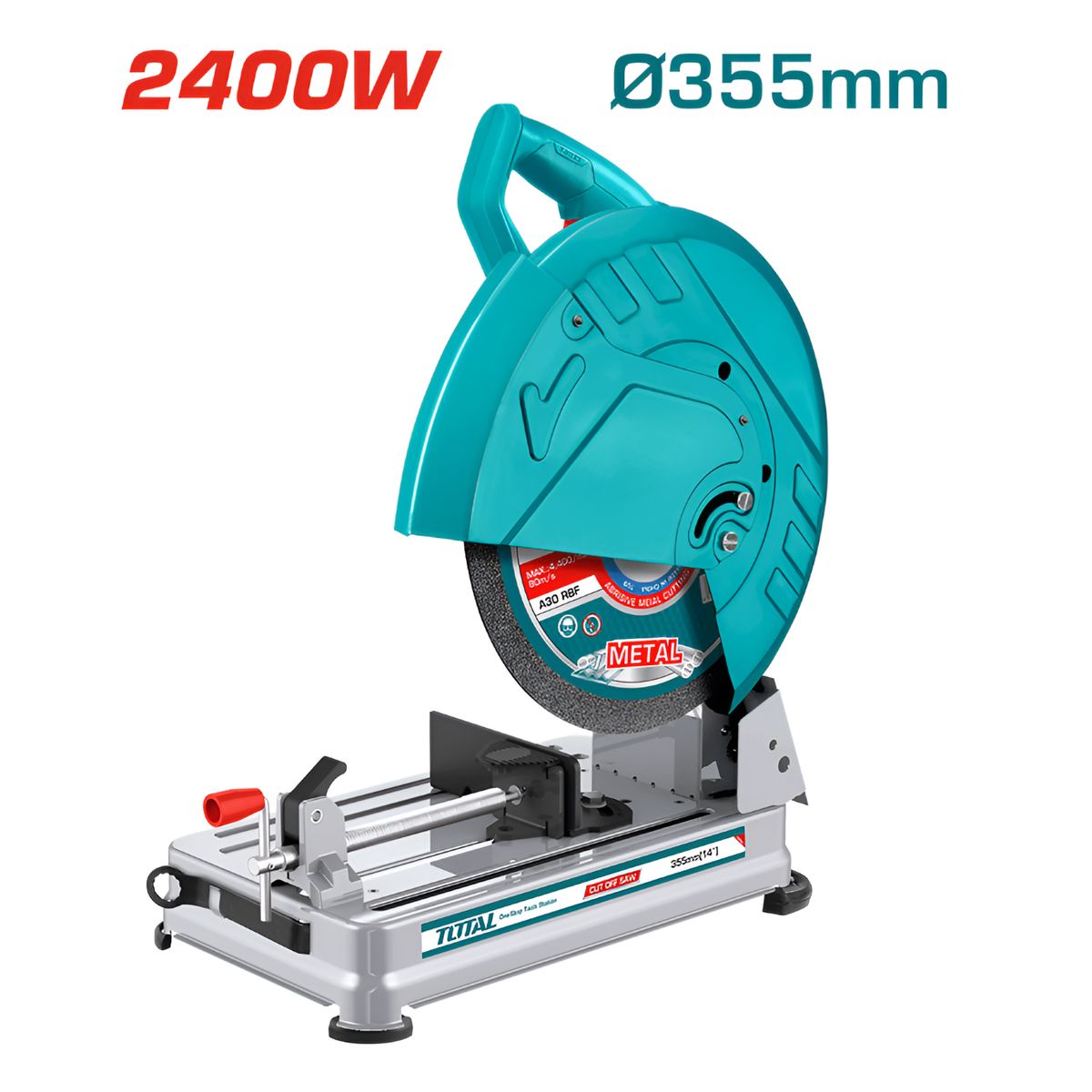 TOTAL TOOLS - TRONZADORA 14 PULGADAS 2400W -3900RPM 355MM - TS9243558