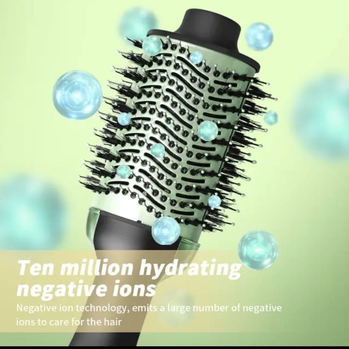 GENERICO - Cepillo Secador Cabello Alisador Ondulador 3 en 1 Multifuncional