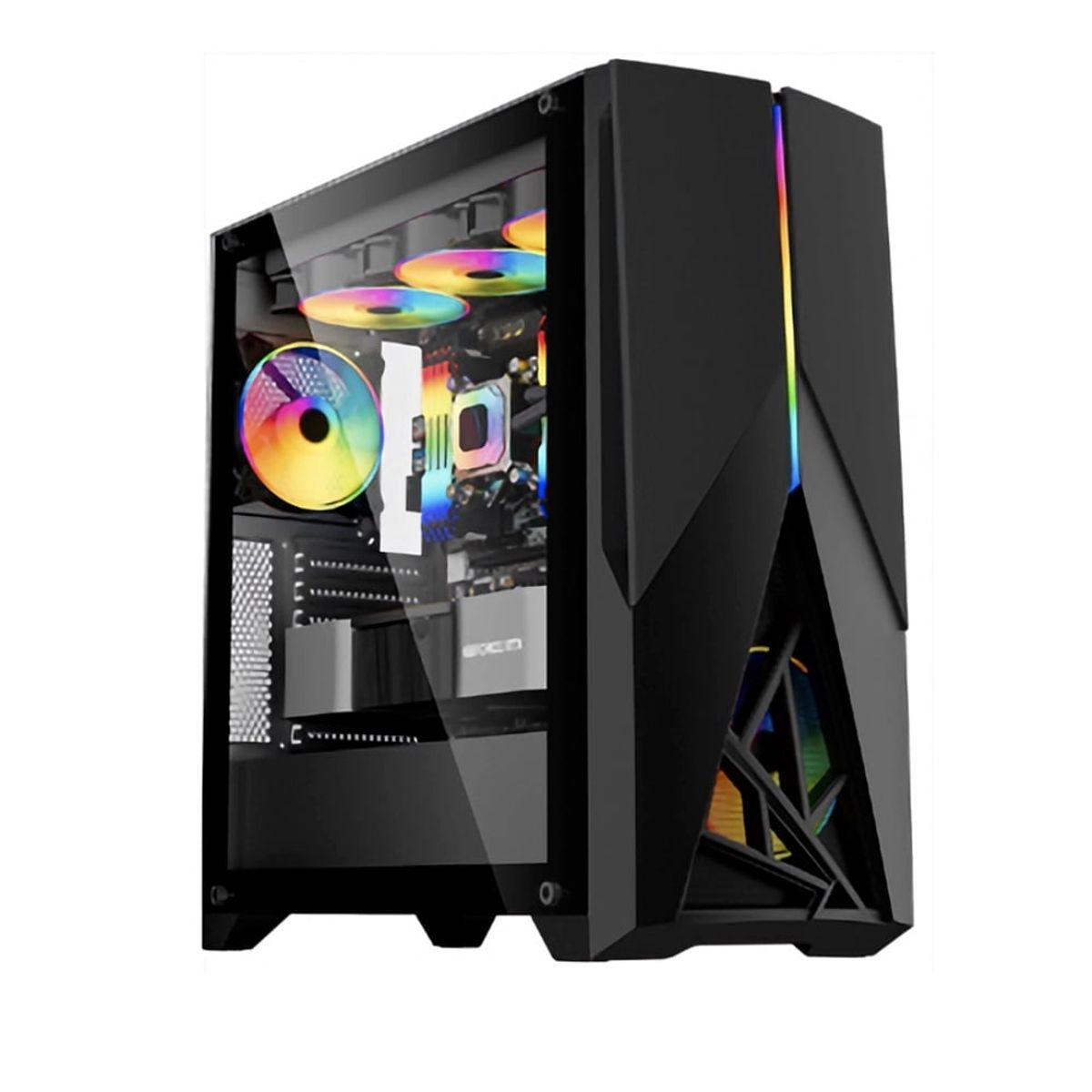 TEROS - Case Gamer Teros TE-1174N Mid Tower Negro USB 3.0 USB 2.0 Audio