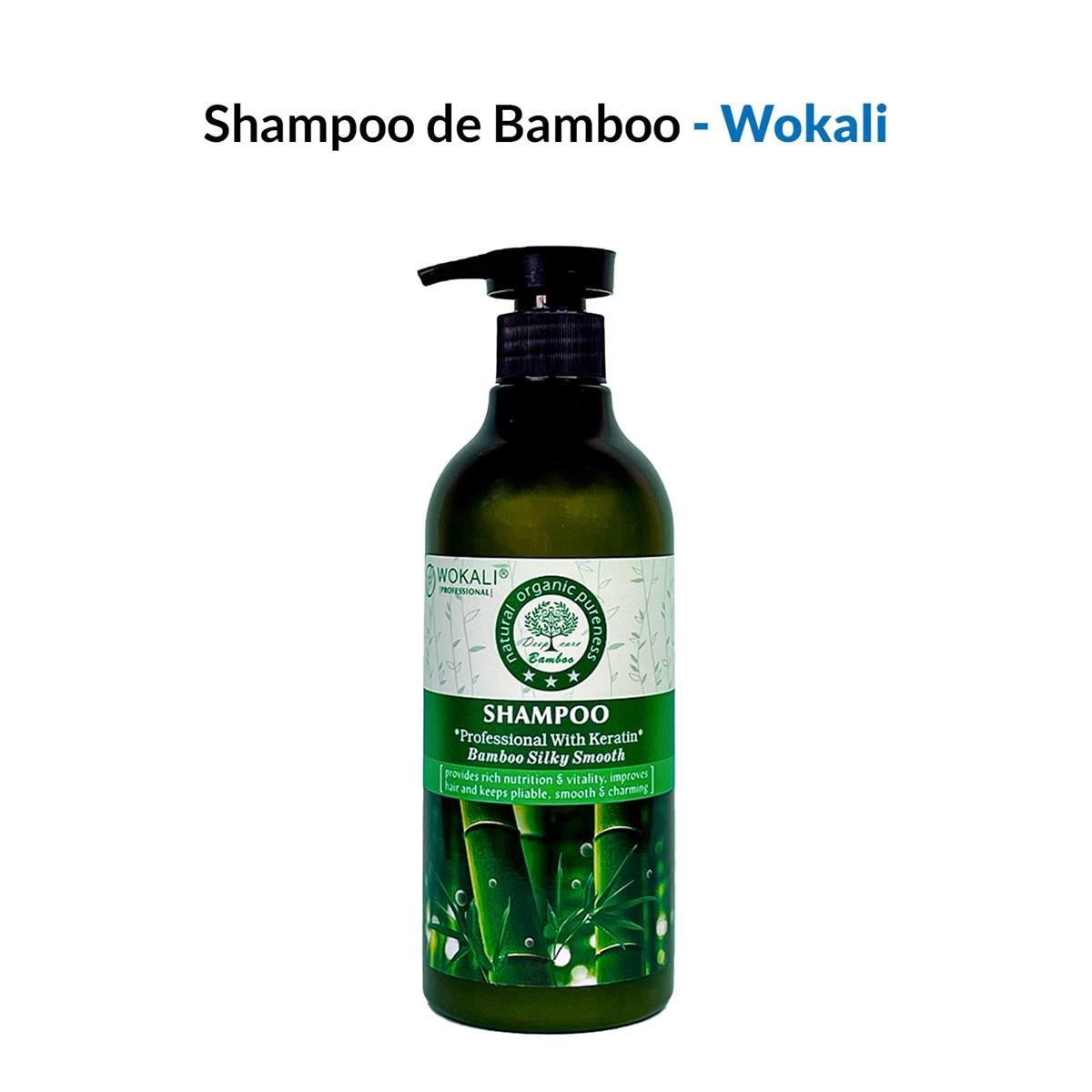 WOKALI - Shampoo De Bamboo Wokali 550ml