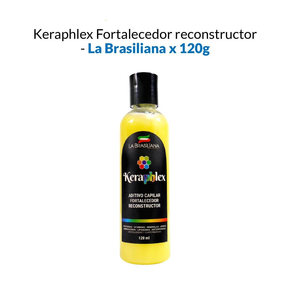 LA BRASILIANA - Keraphlex Fortalecedor Reconstructor La Brasiliana 120Gr