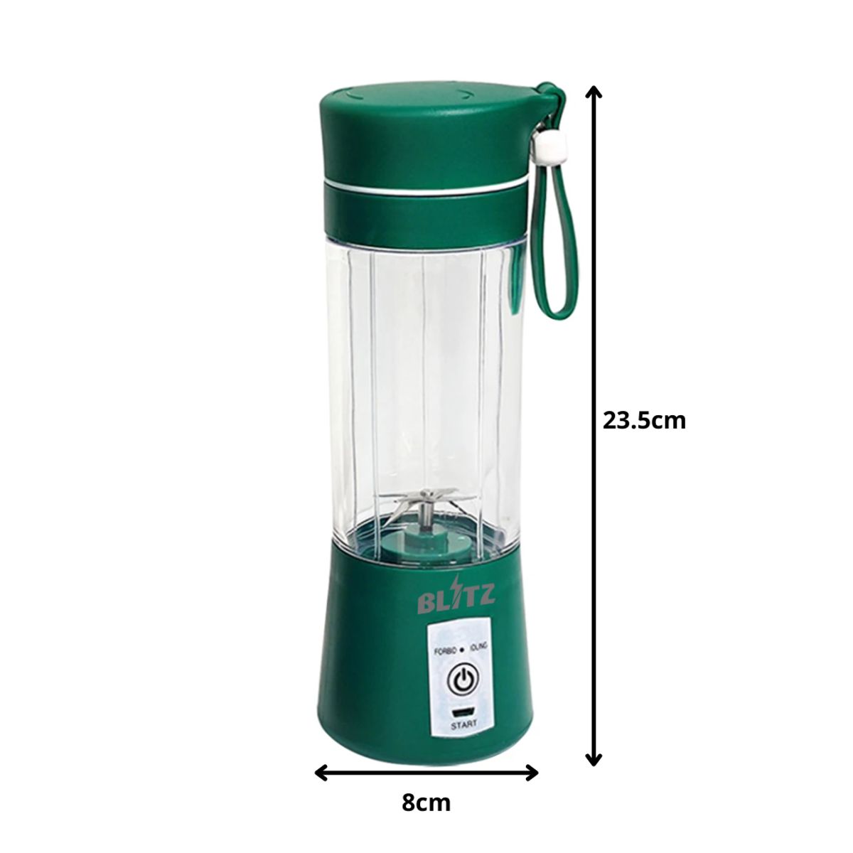 BLITZ - Licuadora Portátil Inalámbrica Recargable