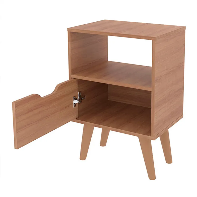 2020 HOME PERU - Combo 2 Veladores con puerta Essen Almendra