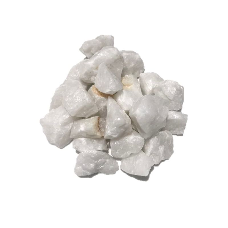 GENERICO - PIEDRA GRANALLA BLANCA DE CUARZO 1″  BOLSA 5KG