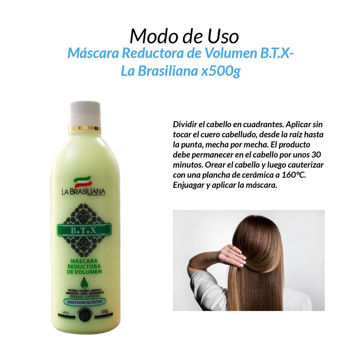 LA BRASILIANA - Shampoo Antiresiduo Limpieza Profunda La Brasiliana 500Gr
