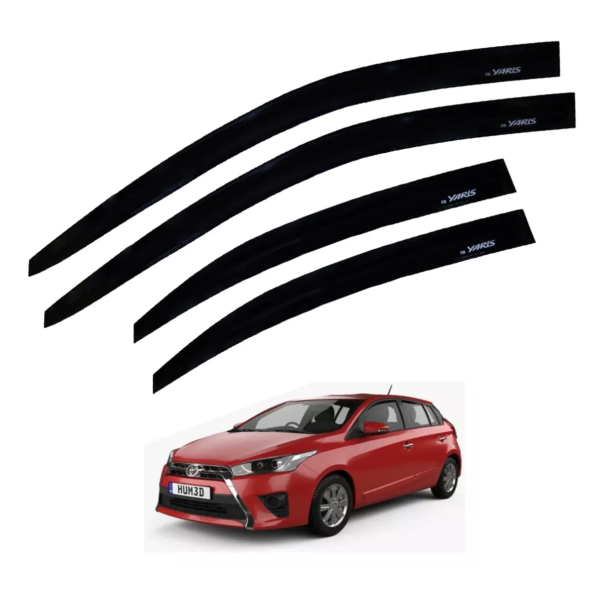 GENERICO - Correlluvias Premiun Original Toyota YARIS HB 2014-2017