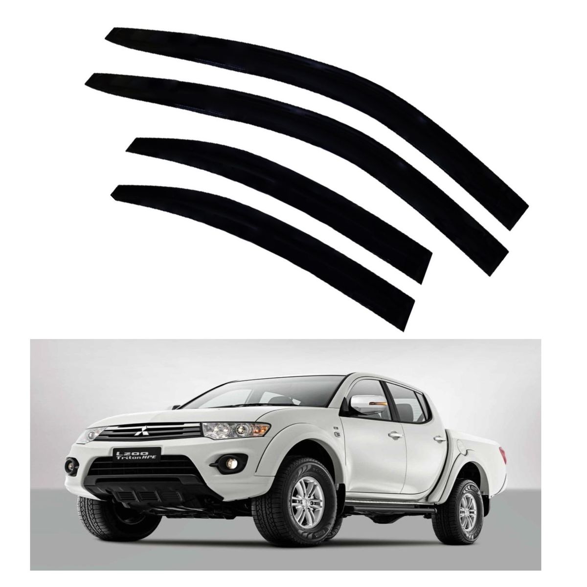 GENERICO - Correlluvias Premiun Original MitsubishiTRITONl200 2014-2023