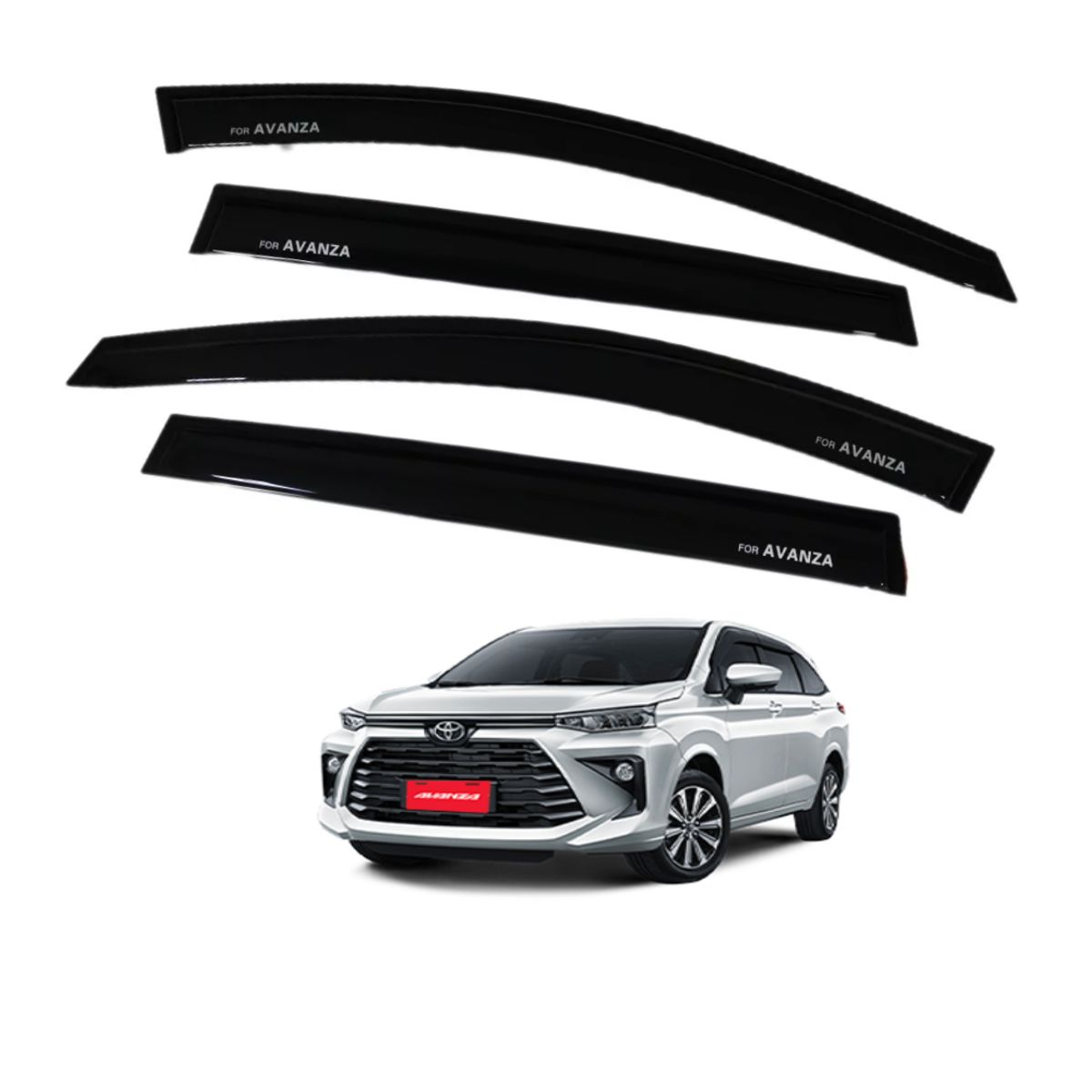 GENERICO - Correlluvias Premiun Original  Toyota  AVANZA 2022-2024