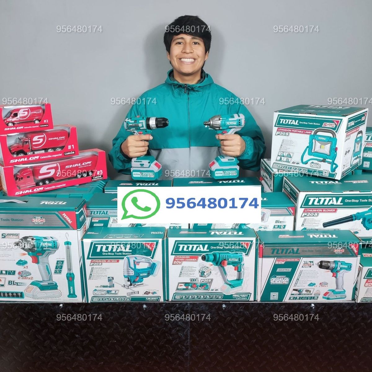 TOTAL TOOLS - BATERIA TOTAL PACK DE 2 BATERIAS DE 4.0AH-TOSLI240312