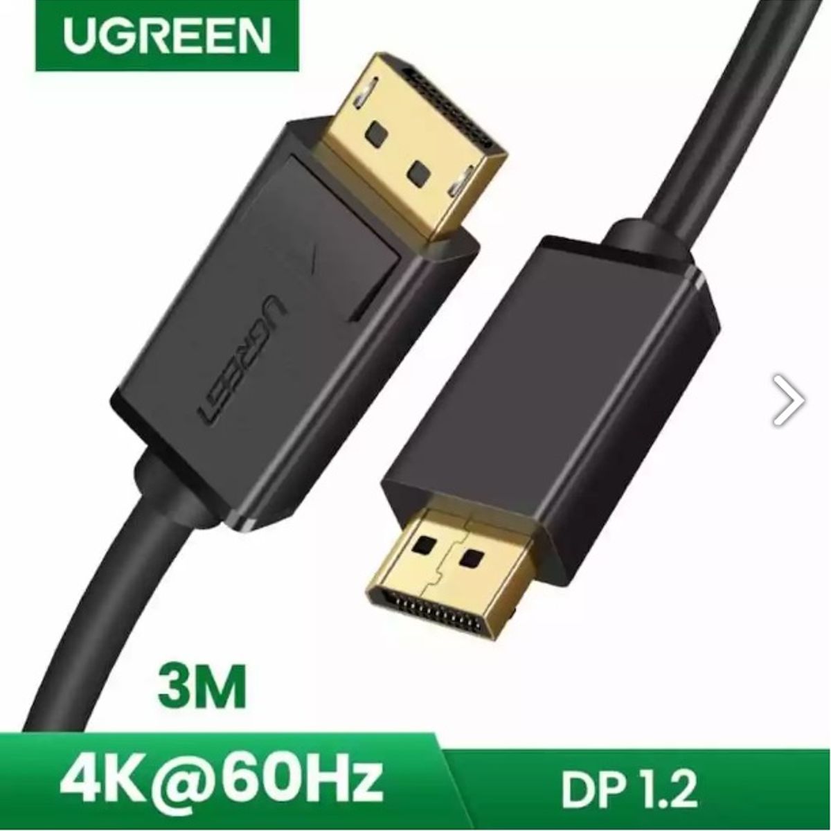 UGREEN - Cable Display Port macho a macho de 3M 4k