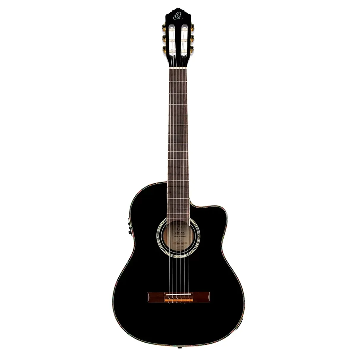 GENERICO - Guitarra Electroacústica Ortega Family Series Pro RCE141BK