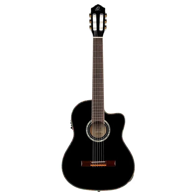 GENERICO - Guitarra Electroacústica Ortega Family Series Pro RCE141BK