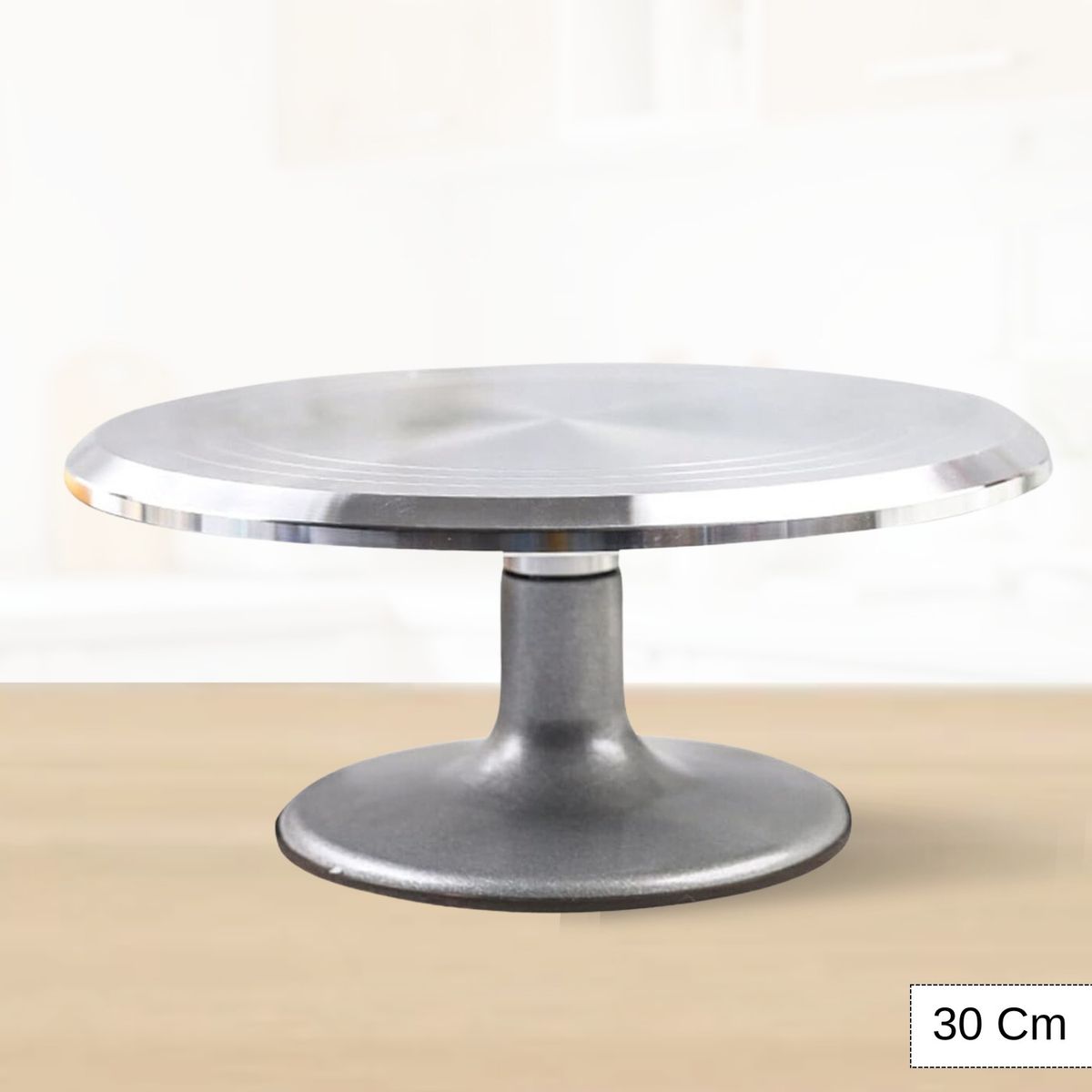 GENERICO - Bailarina Para Decorar Tortas Base Giratoria Aluminio Reposteria