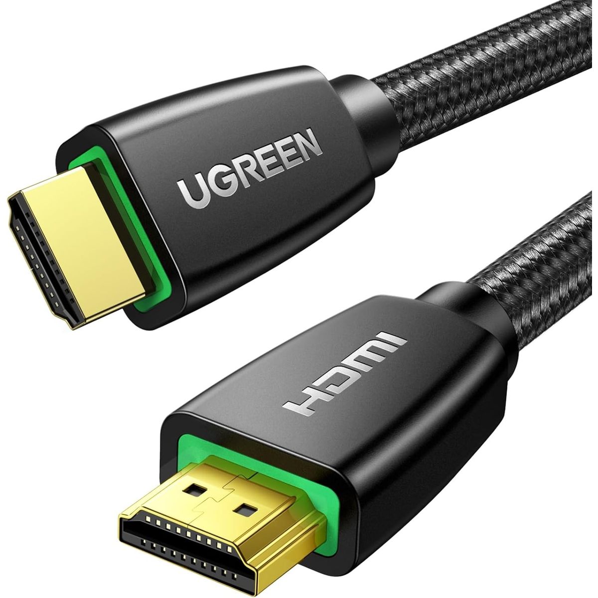 UGREEN - Cable HDMI 4K de 5 metros trenzado de alta velocidad de 18 Gbps