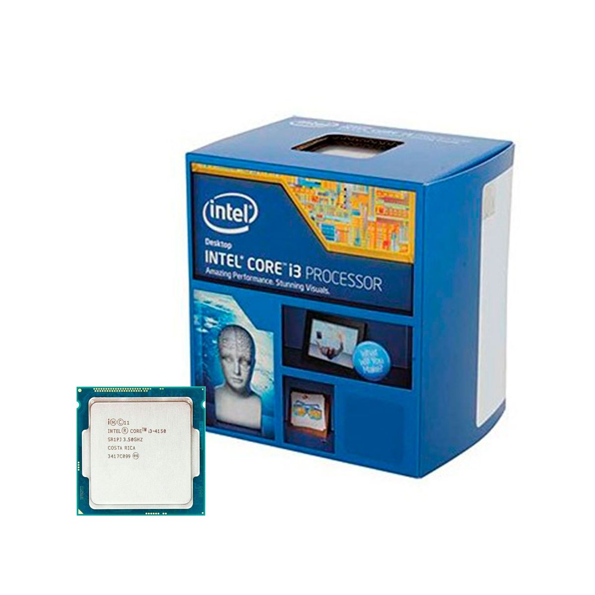 INTEL - PROCESADOR INTEL CORE I3-4150 3.50GHZ LGA-1150 P/N: BXC80646I34150