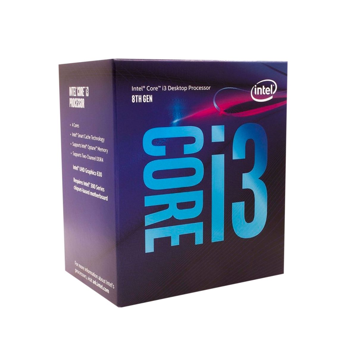 INTEL - PROCESADOR INTEL CORE I3-8100 3.60GHZ LGA 1151 OEM P/N: BX80684I38100