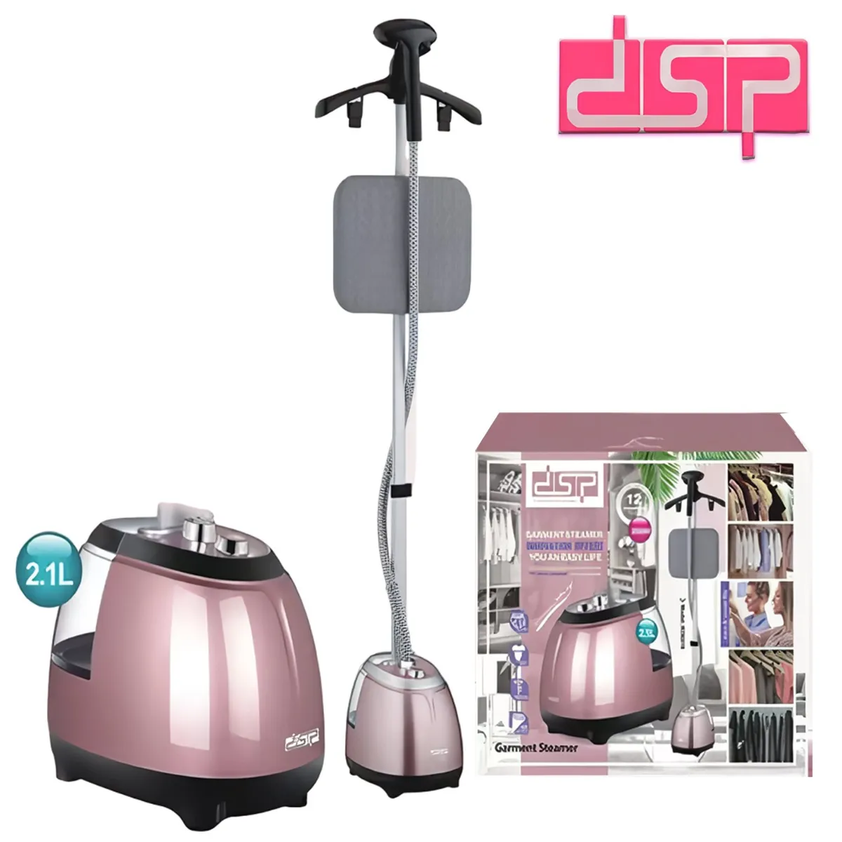 Dsp - Vaporizador Manual de Prendas DSP KD6019 2000 Watts