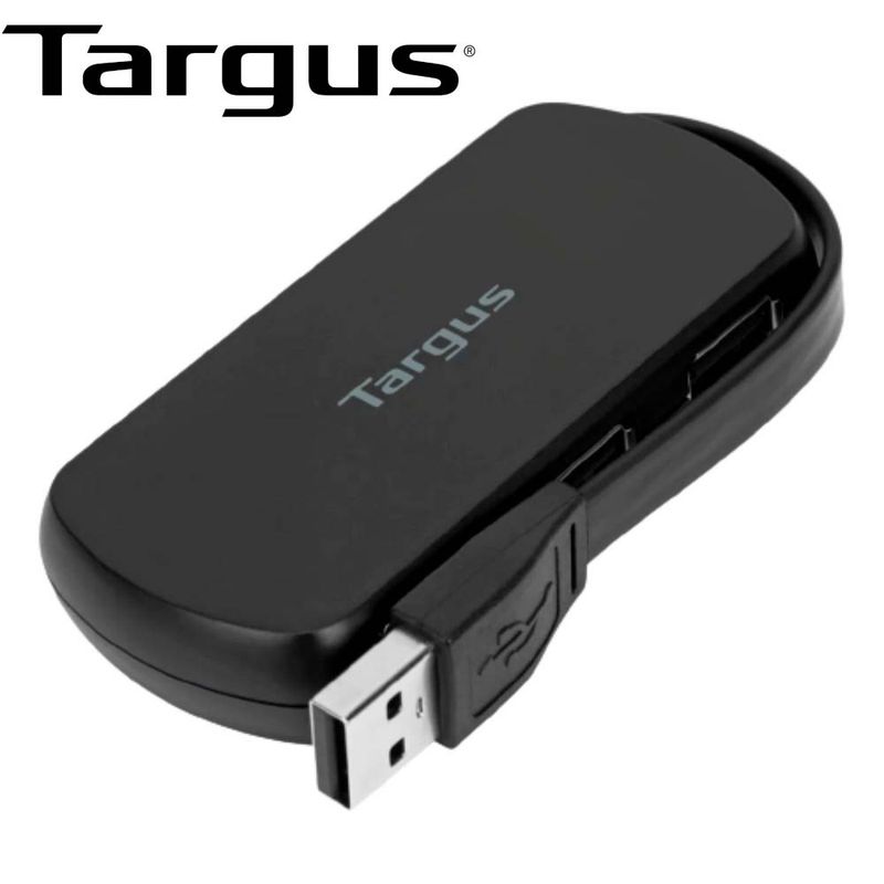 TARGUS - HUB USB TARGUS 4 PORT USB-A 2.0 BLACK (ACH114US)