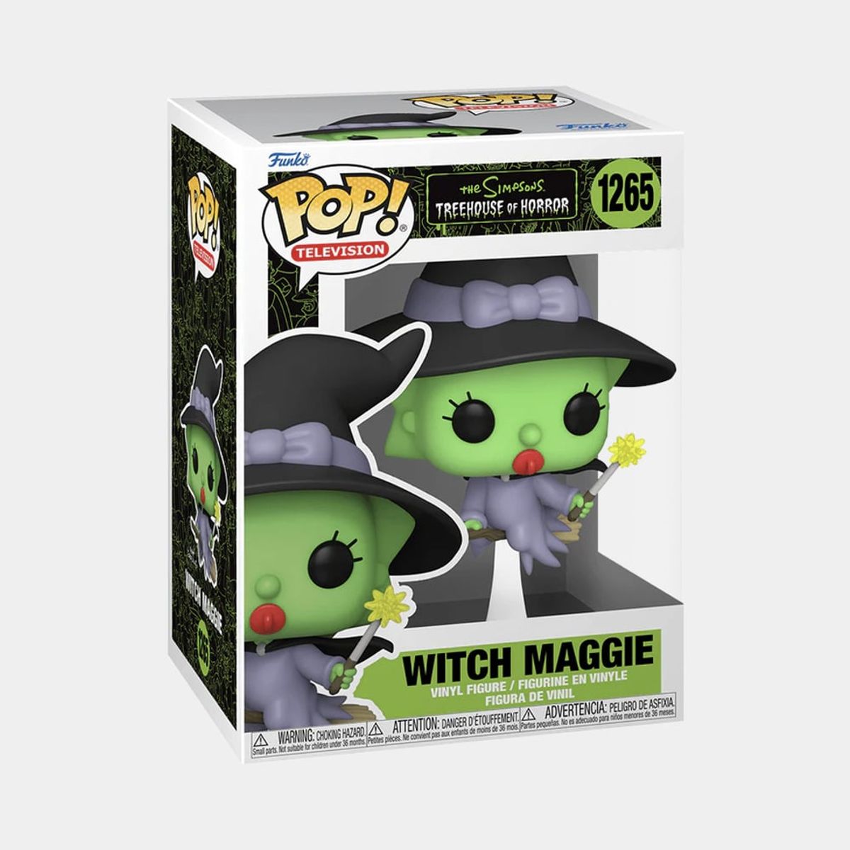FUNKO - FUNKO POP THE SIMPSONS THREE HOUSE OF HORROR  WITCH MAGGIE