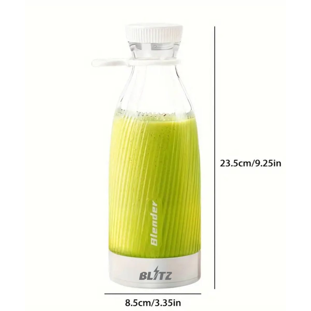 BLITZ - Licuadora Portátil Inalámbrica Botella Recargable USB