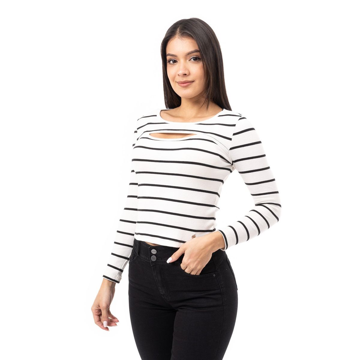 PIONIER - Polo Moda Rib Lycrado Mujer Xilenia Pionier
