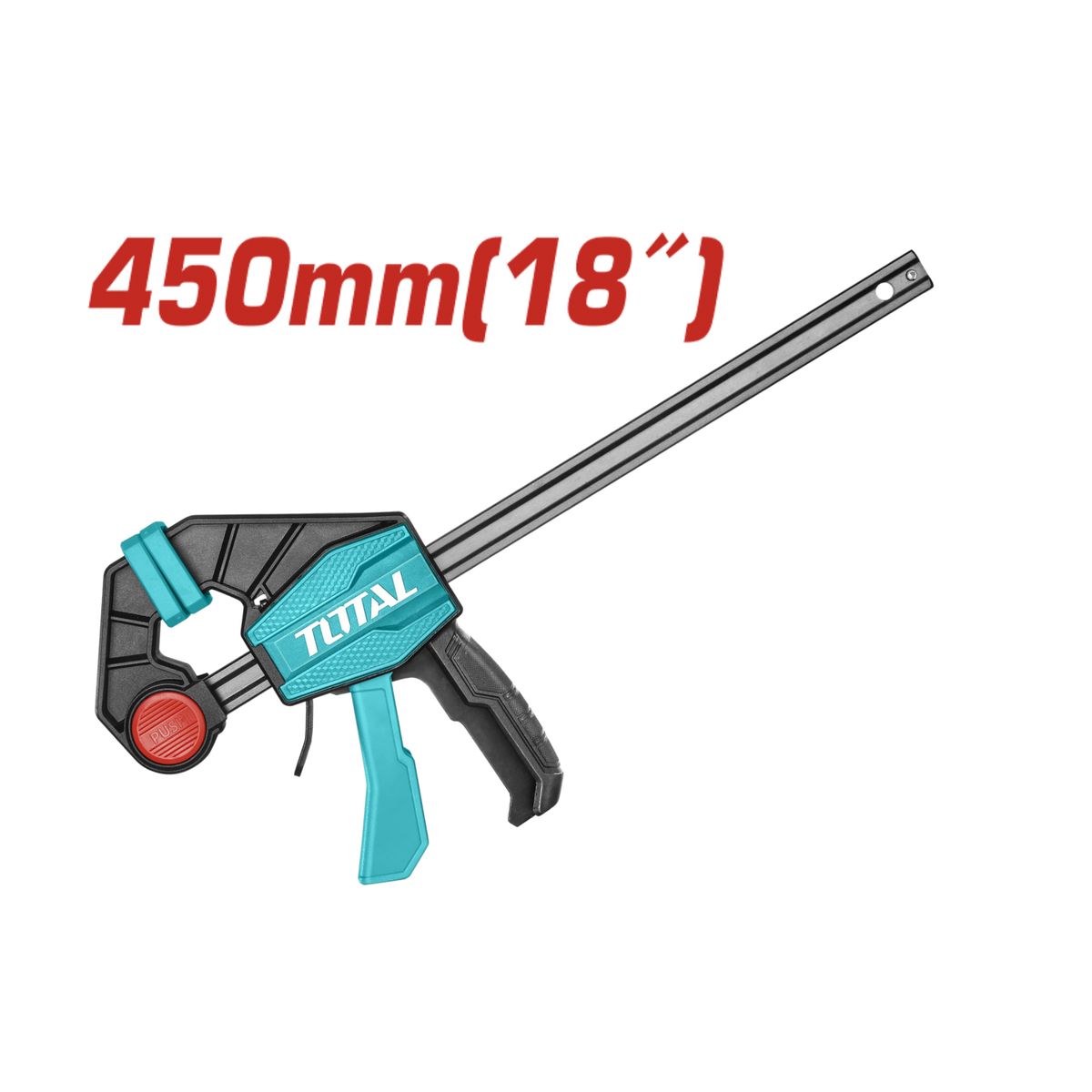 TOTAL TOOLS - Prensa rapida auto ajustable 18 Total