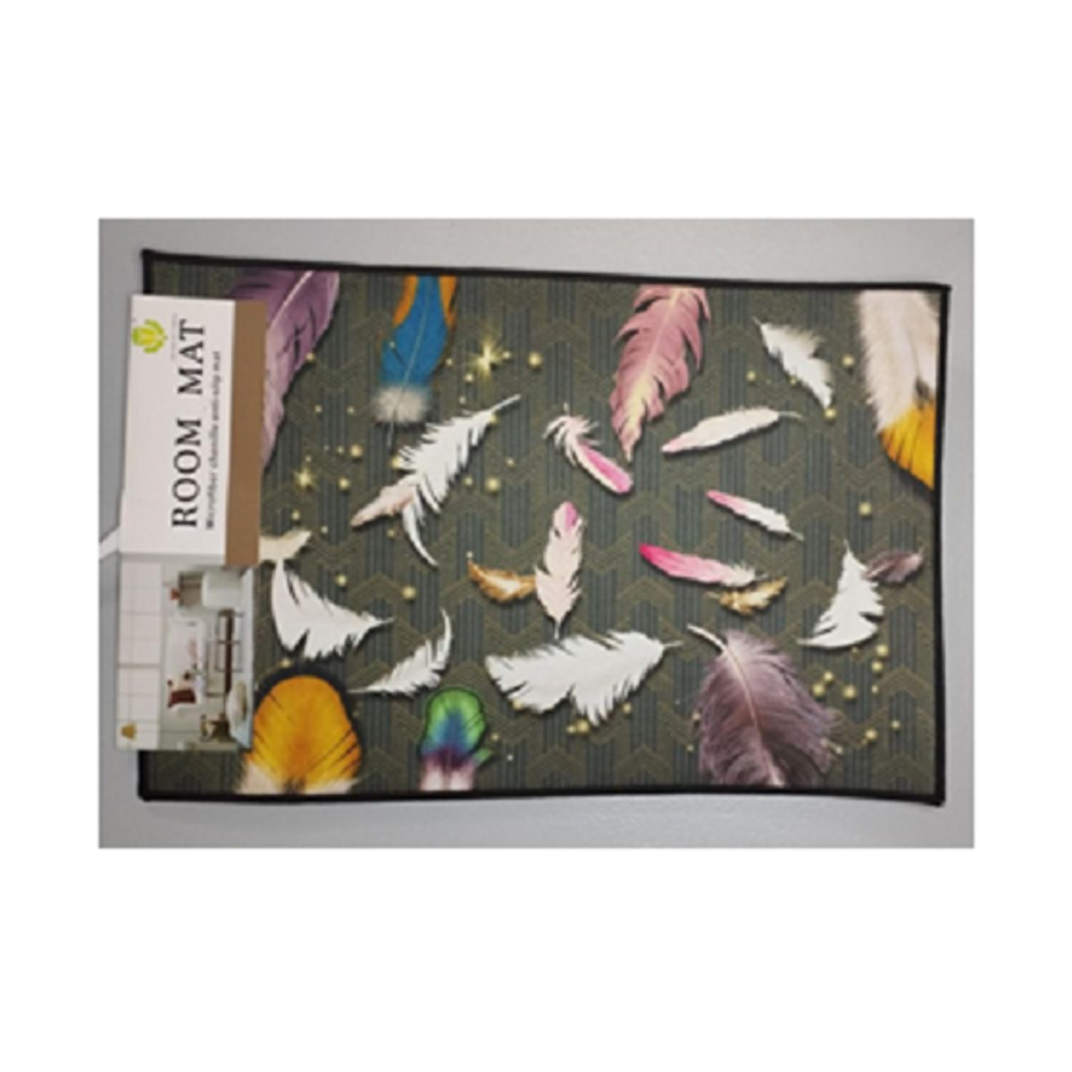 GENERICO - Alfombra tapete decorativa antideslizante M13 40x60cm