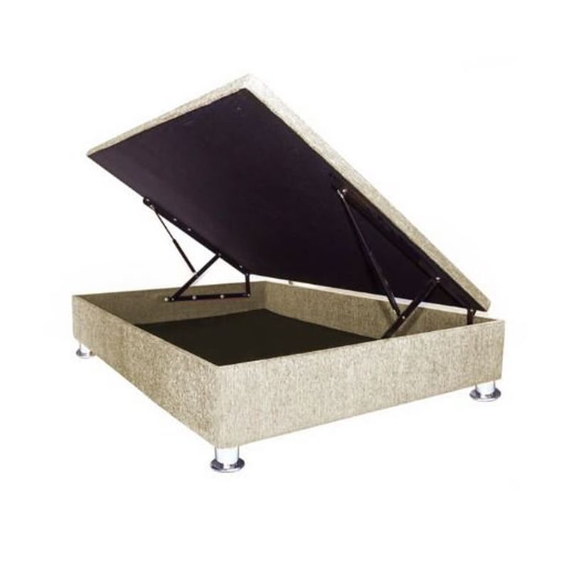 MUEBLES MACRUMO - Box Espacio Tarima reforzado 2 Plz Beige
