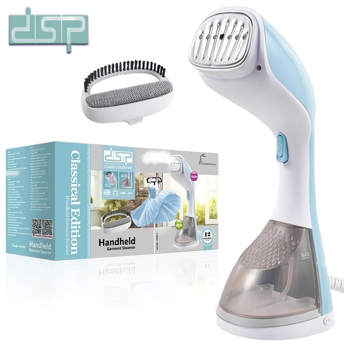 Dsp - Vaporizador de Prendas DSP KD1079 1400 Watts Celeste