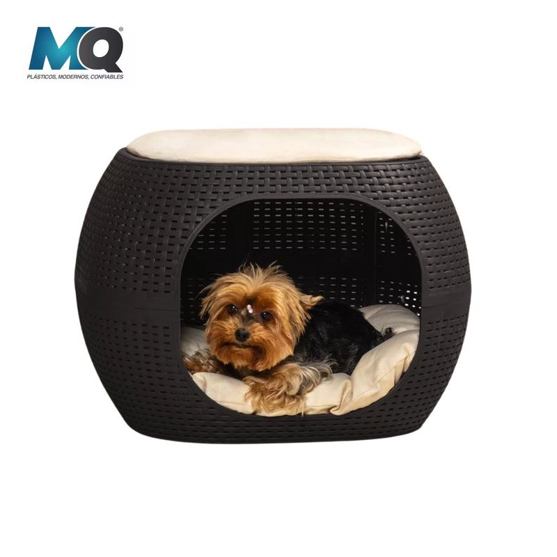 QRUBBER - Cama Para Mascota Color Mocca  MQ