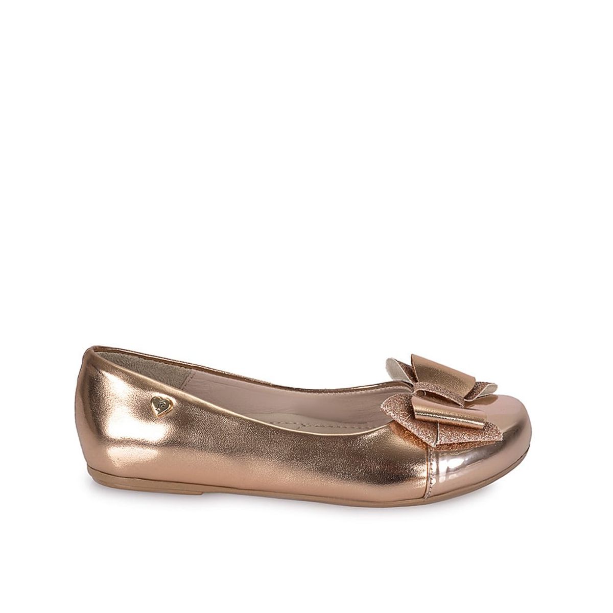 Piazza - Zapato Ballerina Vestir Madis-079 Oro Rosa Piazza Kids