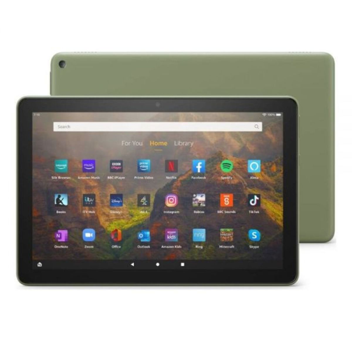 AMAZON - Amazon Tablet Fire HD 10 10.1" 1080P full HD 32 GB Olive.