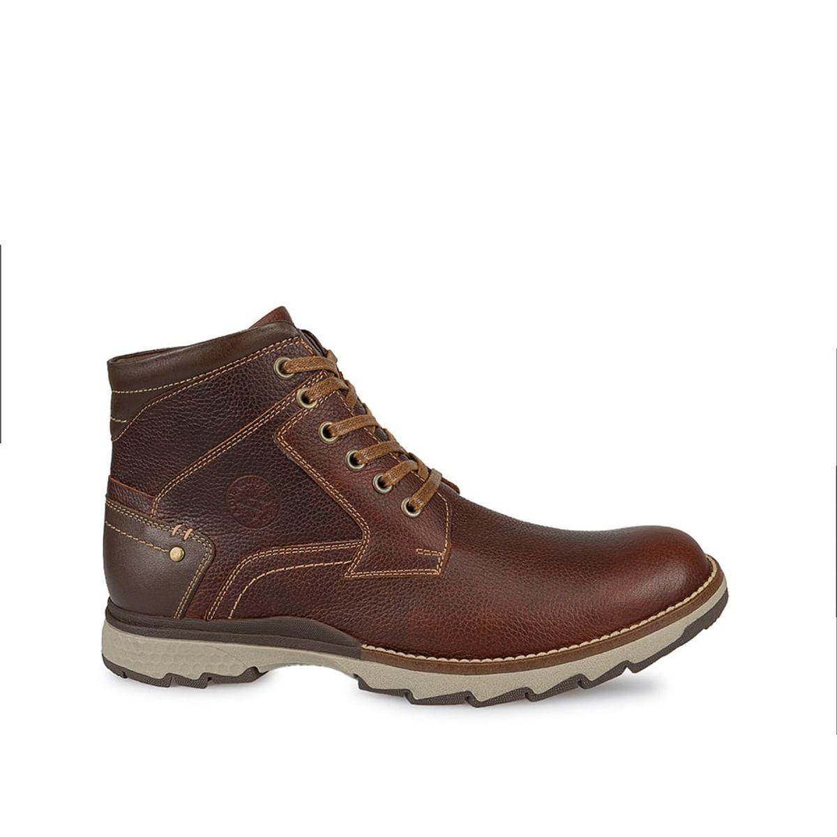 VIALE - Botin Derby Casual ANGELO-091 Apache Viale Homme Cuero