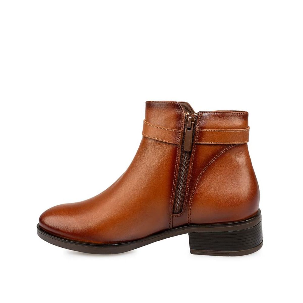 VIALE - Botin Jodhpur Casual FER-2437 Miel Viale Cuero
