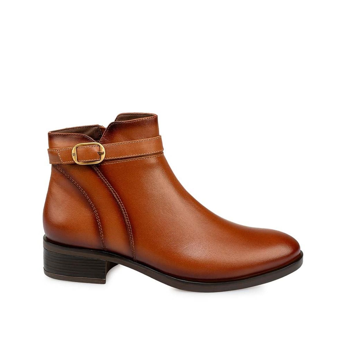 VIALE - Botin Jodhpur Casual FER-2437 Miel Viale Cuero