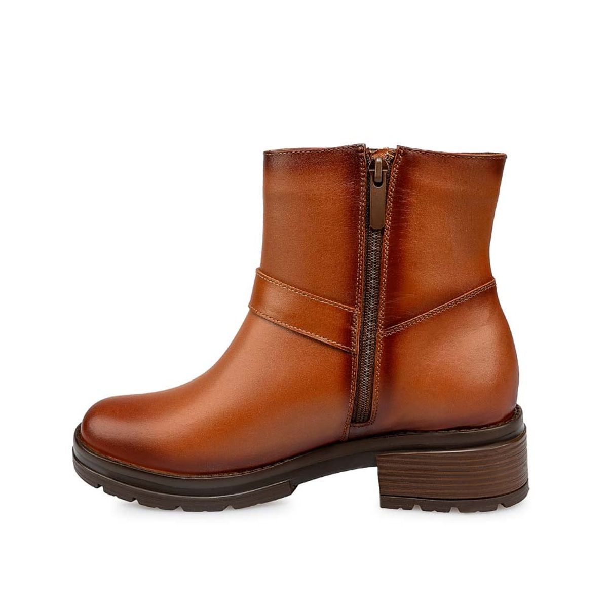 VIALE - Botin Jodhpur Casual FER-2438 Miel Viale Cuero