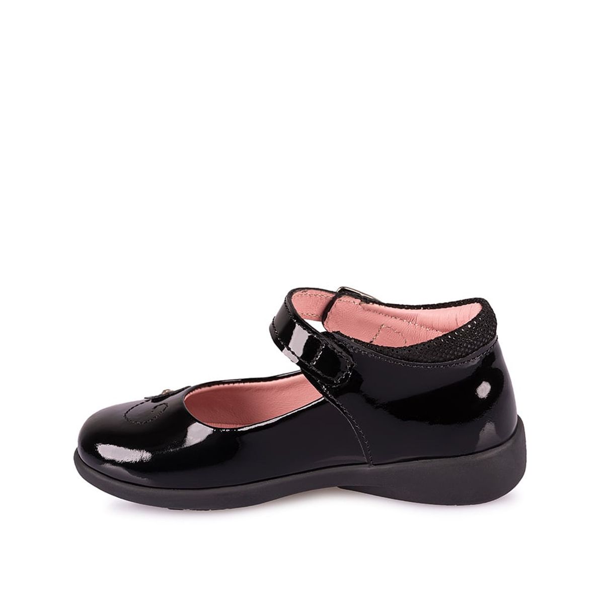 RABBIT - Zapato Maryjane Vestir JEFERS-017 Negro Rabbit Cuero