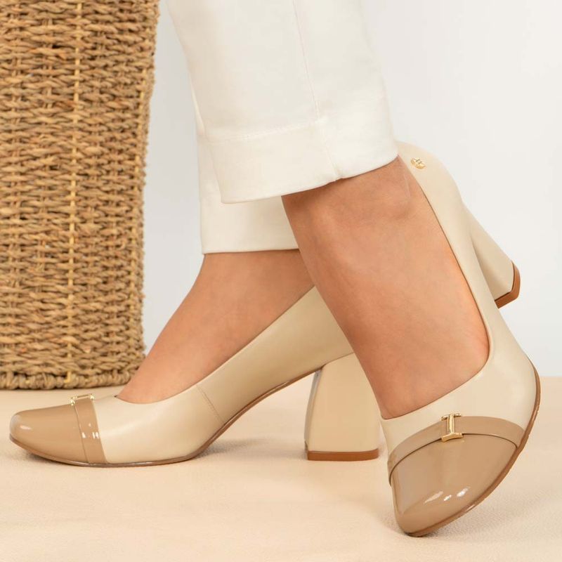 VIALE - Zapato Stiletto Vestir TATI-2433 PerlViso Viale Cuero