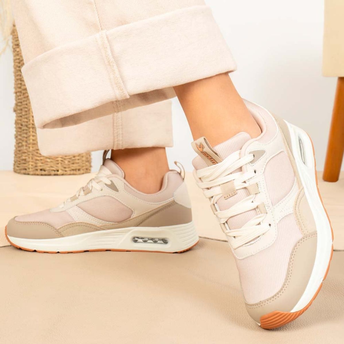 VIALE - Zapatilla Casual ZUN-2405 Arena Routt