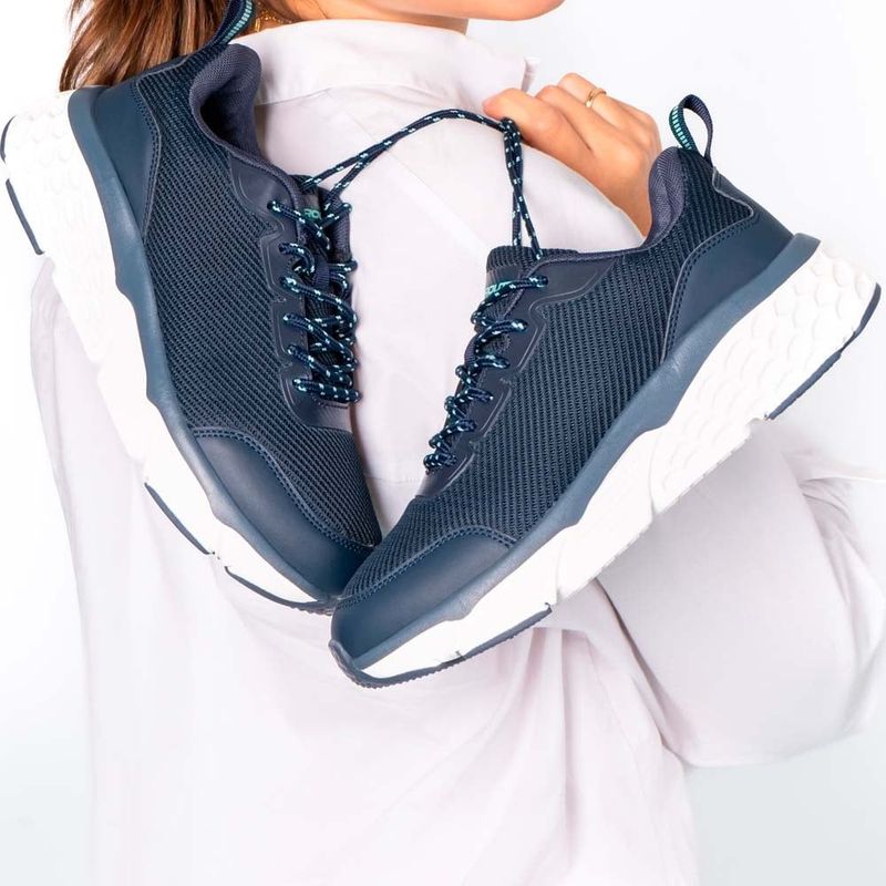 VIALE - Zapatilla  Casual ZUN-2402 Azul Mari Routt