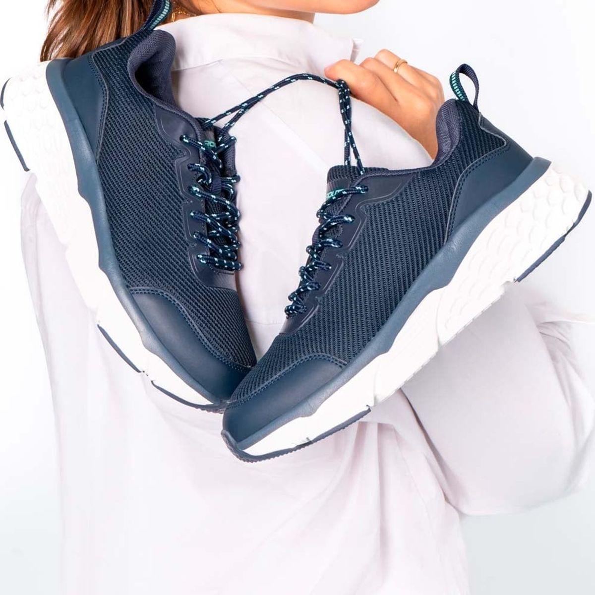 VIALE - Zapatilla  Casual ZUN-2402 Azul Mari Routt