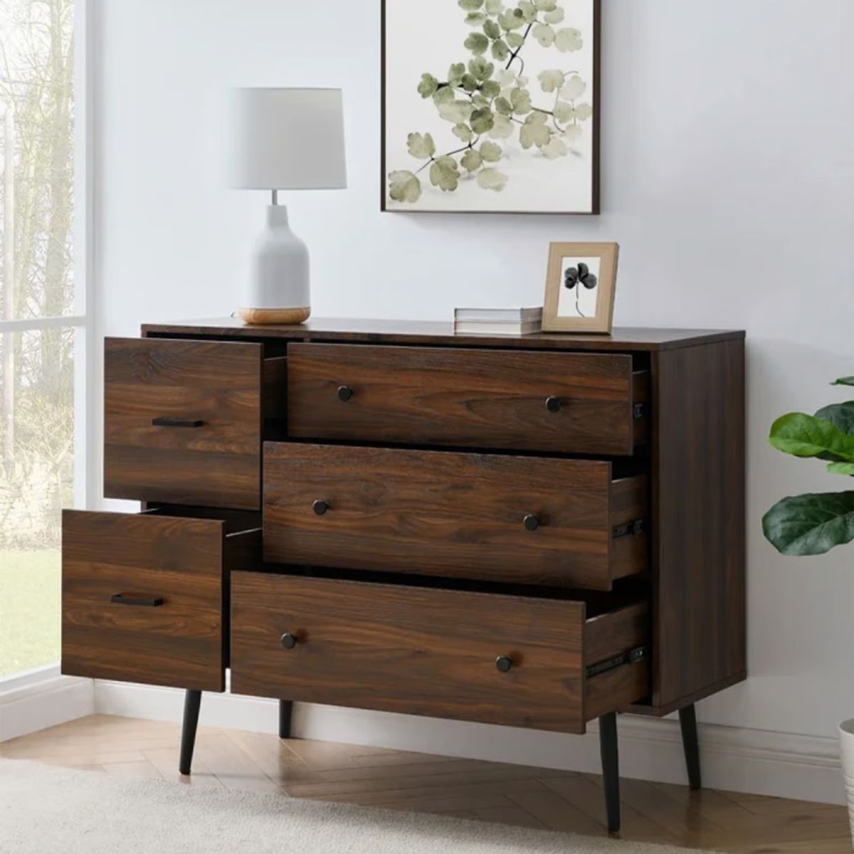 GENERICO - Comoda Vintaje Demian Caramelo Petrox Home