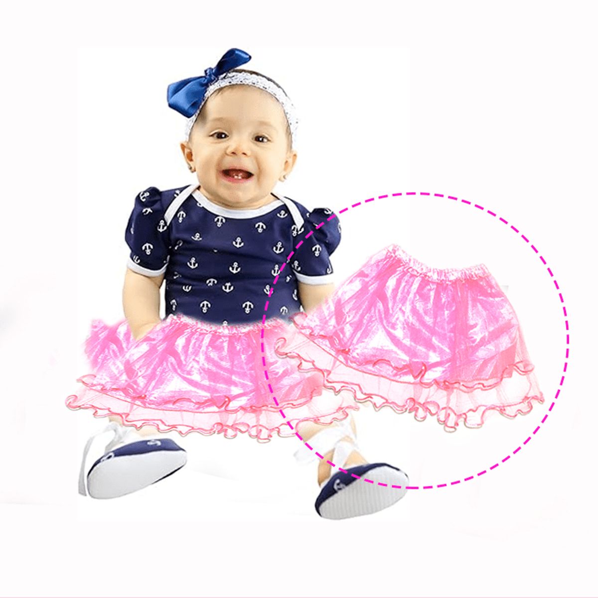 GENERICO - Falda Tutu ROSADO Niñas de 2 a 6 años aprox (UND)